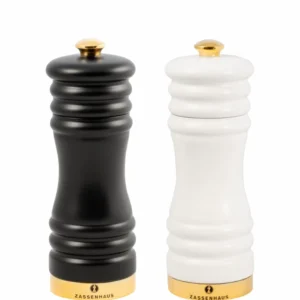 Zassenhaus Set Salt & Pepparkvarn Matt 15 cm